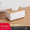 Taschentuchbox, Desktop-Papierbox, Wohnzimmer-Couchtisch, Kreativer leichter Luxus, Hochwertiges Gefühl, Multifunktionale Serviettenaufbewahrungsbox