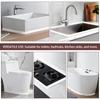 PVC Waterproof Wall Sticker Self-adhesive Sink Stove Crack Strip Kitchen Bathroom Bathtub Corner Sealant Strip New Style