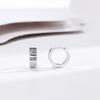 Shiny Sparkling Car Flower Ear Buckle Korean Style Simple Versatile Earrings