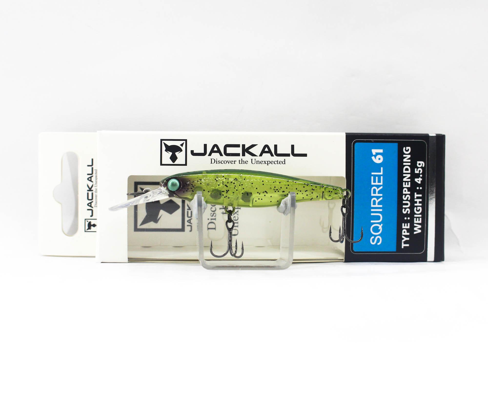 Jackall Squirrel 61SP Воблер-суспендер Watermelon Seed (8939)