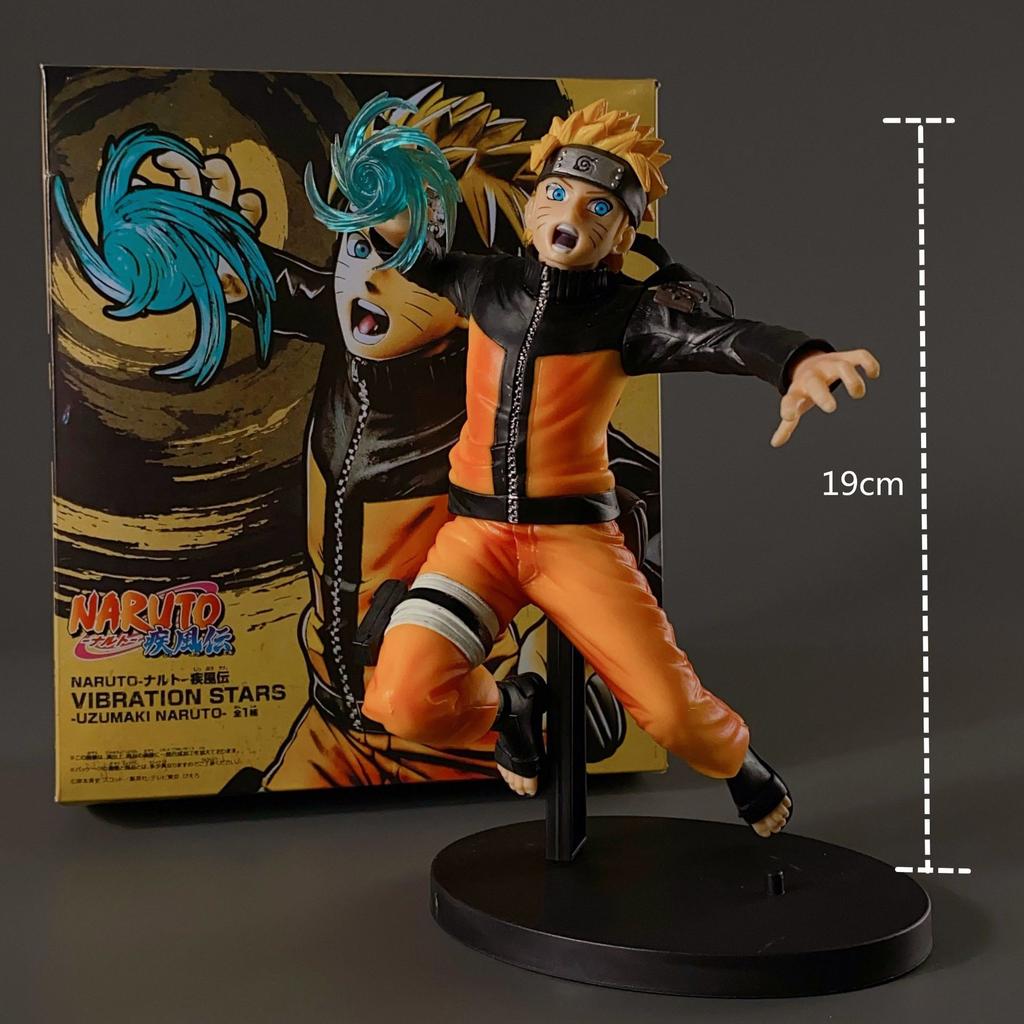19CM Anime Vibration Stars Uzumaki NARUTO Shippuden Rasengan Kampfform Modell Spielzeug Geschenk Sammlung Actionfigur PVC