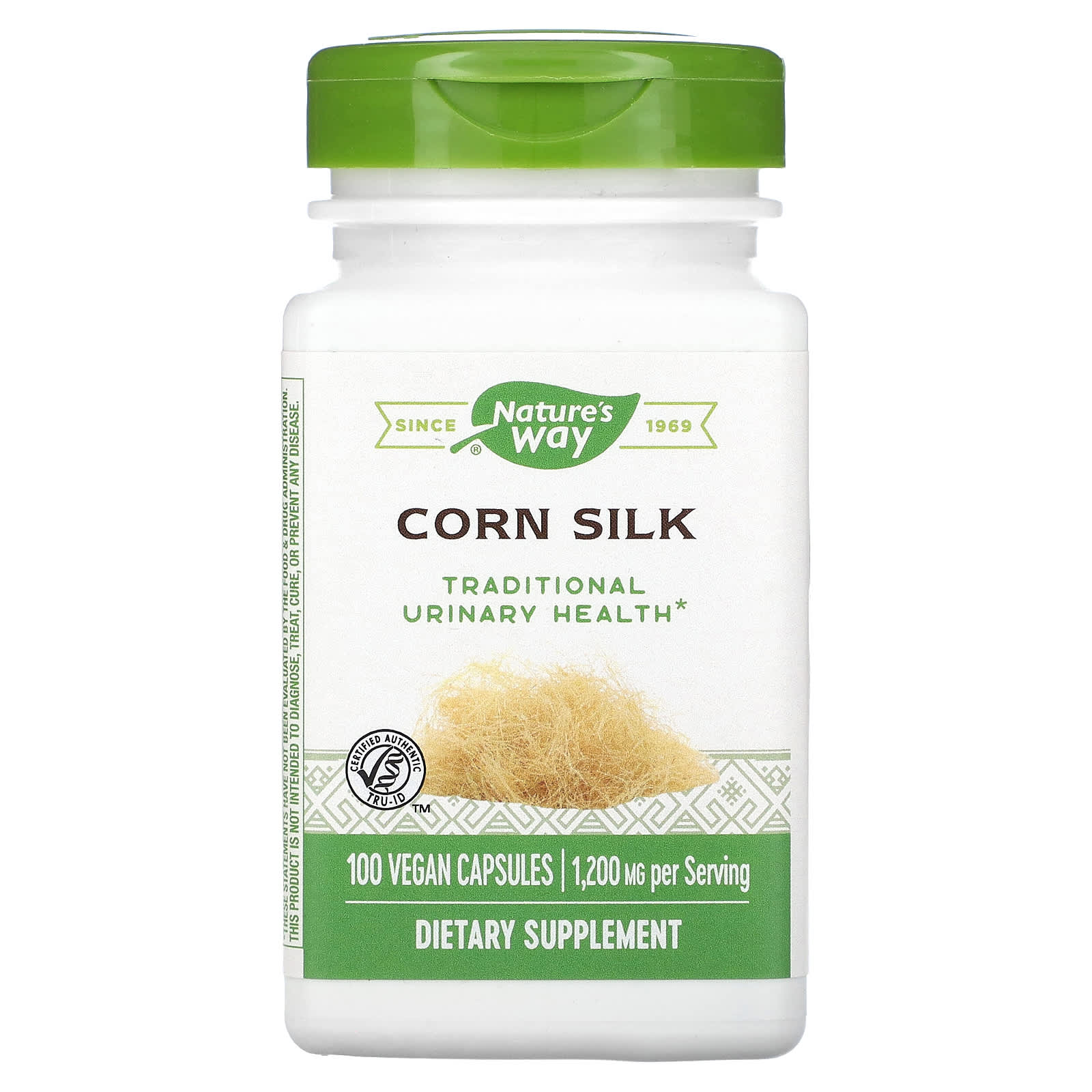 

Nature S Way, Corn Silk, 1,200Mg, 100 Veggie Caps (400Mg per Capsule)