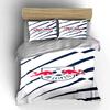 RB Leipzig Logo Bedding Set Bedding Duvet Cover Set Duvet Cover Pillowcases Home Decor (1 * Duvet Cover 2 * Pillowcases, without duvet insert)