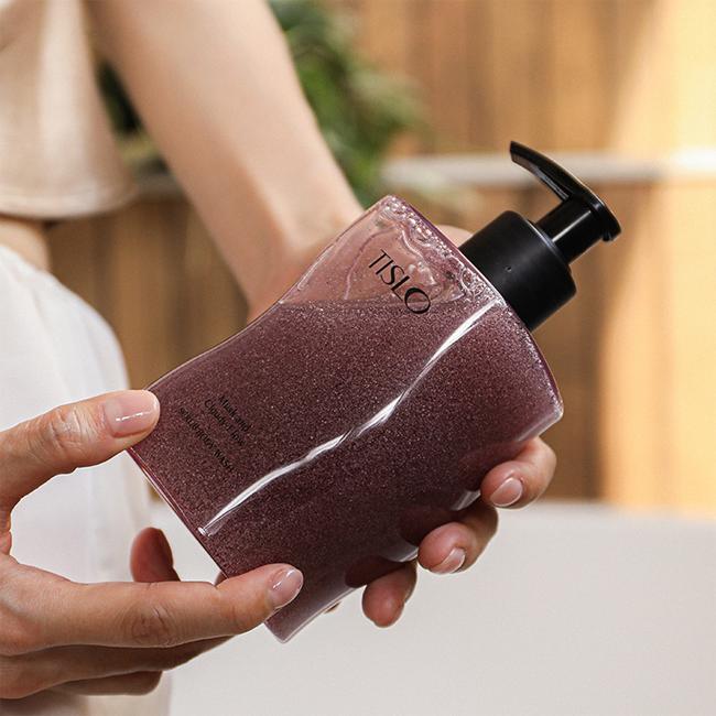 TISLO Musk and Cloudy Flow Scrub Body Wash 330ml