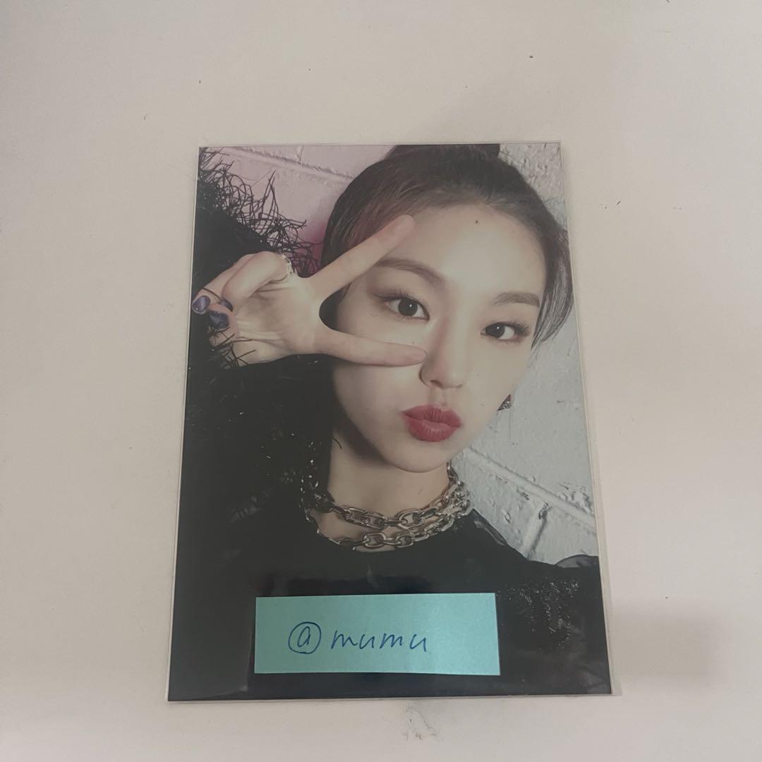 

[USED] ITZY Yeji Wannabe Sanok Postcard Limited Edition