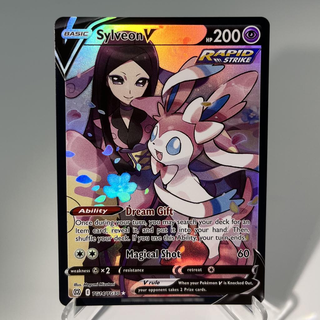 Pokmon Go Pkm Cards Ptcg6-E Gx Rainbow Mewtwo V Dragonite Vstar Rare Collection Battle Toys Gifts For Hobbies