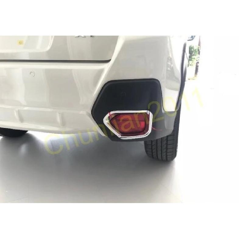 Front + Rear Fog Light Cover Trim for 2018- Subaru XV 6PCS Foglight Set