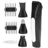 4 In 1 Dog Clippers Set USB Rechargeable Dog Shaver Nail Grinder Electric Grooming Kit