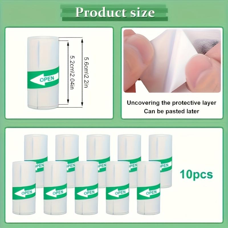 10 Rolls 57mm Premium Self-Adhesive Thermal Label Paper | Mini Printer Sticker for Wireless Study Notes & Photo Printing