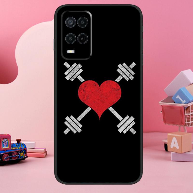 Bodybuilding Gym Fitness Quotes Case For Oppo A98 A78 A18 A38 A58 A60 A80 A40 A77 A57 A17 A74 A54 A94 A96 A76 A16 A15 A5 Pro