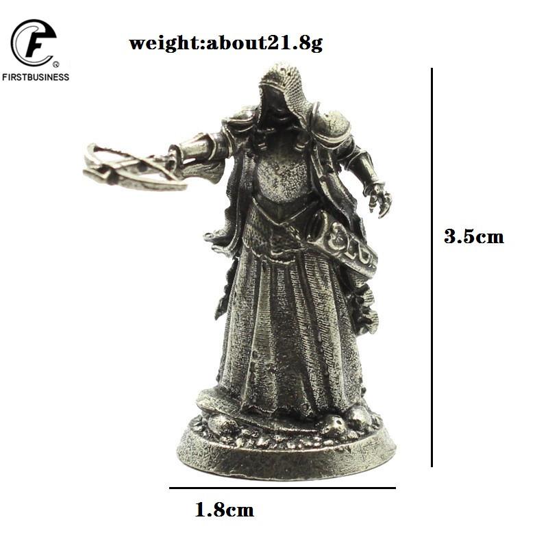 Middle Ages Legion Wraith Soliders Model Toy Figurines Miniatures Pure Copper Men Gifts Desktop Ornament Decoration Crafts Metal