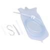 Enema Bag Set, 2L Practical Enema Kit for Colon Cleansing