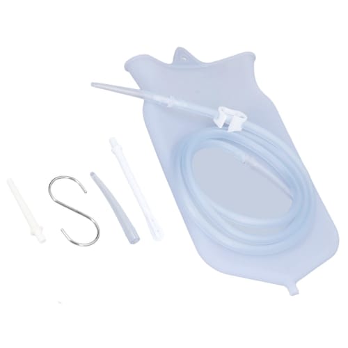 Enema Bag Set, 2L Practical Enema Kit for Colon Cleansing
