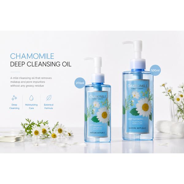 Nature Republic Forest Garden Chamomile Cleansing Oil (2 Options)
