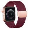 Magnetic Loop For Apple Watch Band 40mm 44mm 45mm 49mm 41mm Scrunchie Nylon Bracelet Iwatch Series Ultra 2 9 3 6 7 8 Se 10 Strap