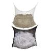 Horse Feeding Net Convenient Stall Mounted Mesh Bag Adjustable Size for Healthier Grazing Horses Goat Stall Trailer