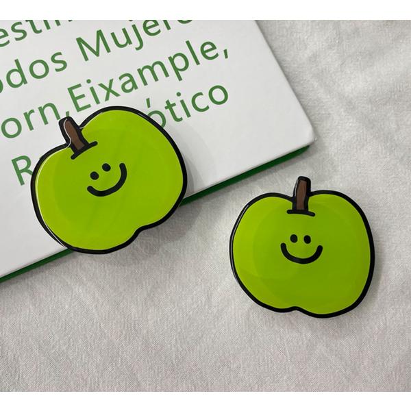 Hotty Mall Smile Apple Epoxy Smart Talk, Green Talk, 1 piece