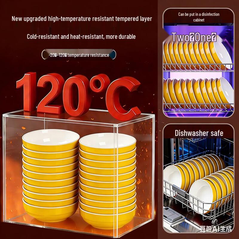 Gannian Melamine Commercial Rice Bowl