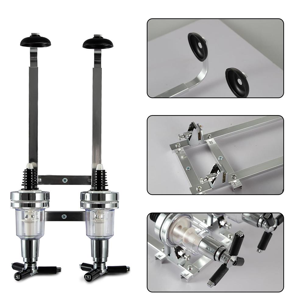 Liquor Dispenser For Home Bar Leakproof Wine Upside Down Drink Dispenser Stand Rack For Wine Bottle