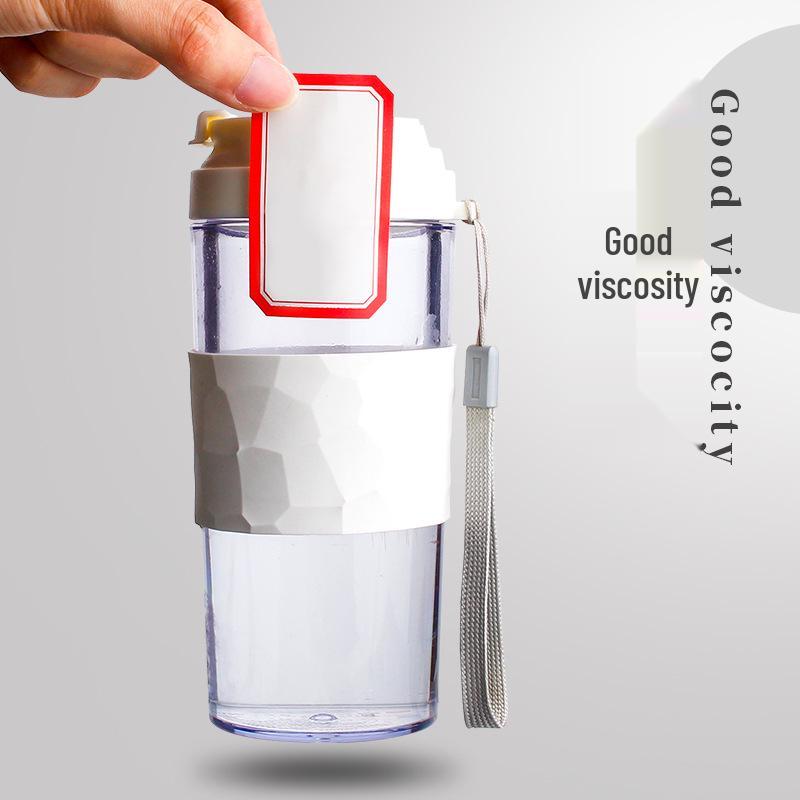 Waterproof Self-Adhesive Name Stickers for Books, Keys, and Notes