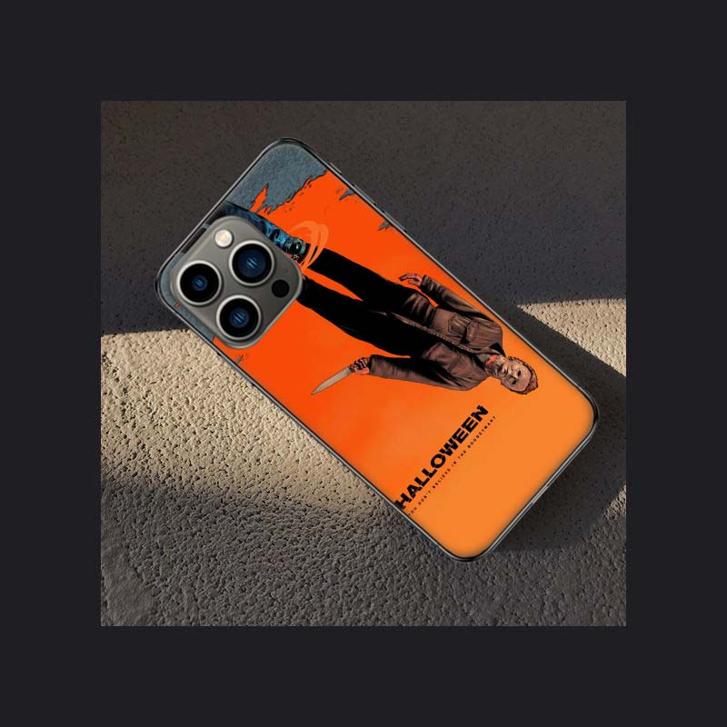 Halloween The Curse Of Michael Myers Horror Movie Phone Case For Apple Iphone 16 15 Plus Soft 13 12 Mini Cover 11 14 Pro Max Cap