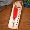 Creative Feather Dip & Fountain Pen Set - Stainless Steel Business & Birthday Gift