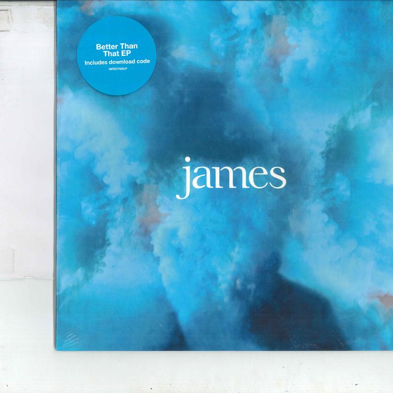 

10inch Record JAMES - Better Than That EP INFECT425LP Infectious Musi 2018 UK Rock