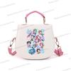 Classic Anime Cartoon Women's Crossbody Bag Fashionable Three-dimensional Zipper Anime Movie Shoulder Bag  Handbag Gift