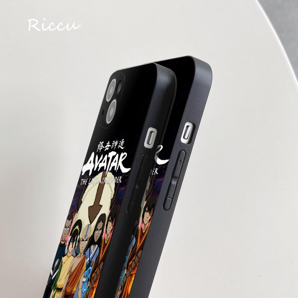 Anime Avatar the Last Airbender Singer Phone Case 14 11 12 Pro 8 7 14 Plus SE 2020 X Pro 14 MAX 13 MINI XR XS Soft Phone Covers