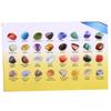 Natural Original Stone Storage Gift Box 24 Kinds of Ore Crystal Rocks Collection Gift for Kids Geology Enthusiast