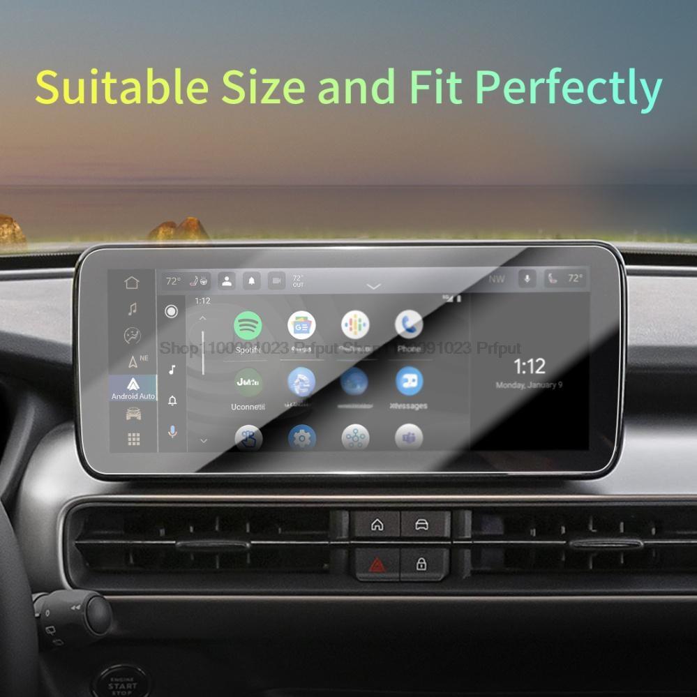 JOT2 Tempered Glass screen protector For JEEP Avenger 2024 10.25 inch infotainment gps navigation Film Skoda Superb Accessories