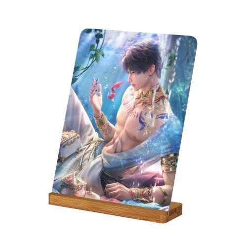 7/8in Game Love and Deepspace Sylus Rafayel Zayne Xavier Caleb Anime Metal Photo Ornament Bedside Cartoon Decoration Gift 2025