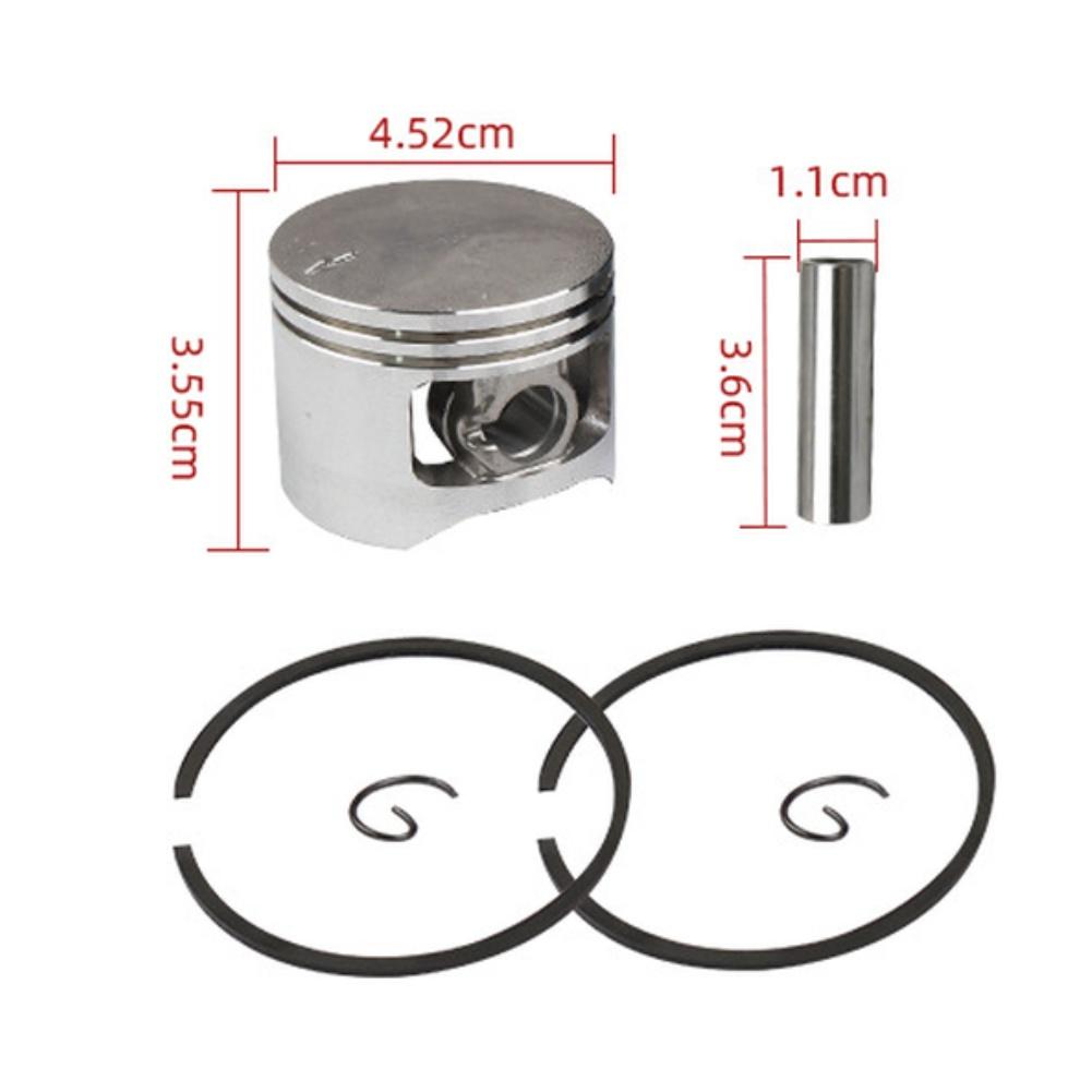 1 Set Chainsaw Cylinder Assembly 58 Cylinder For Piston Needle Bearing Set Kit Garden Power Tool Accessories