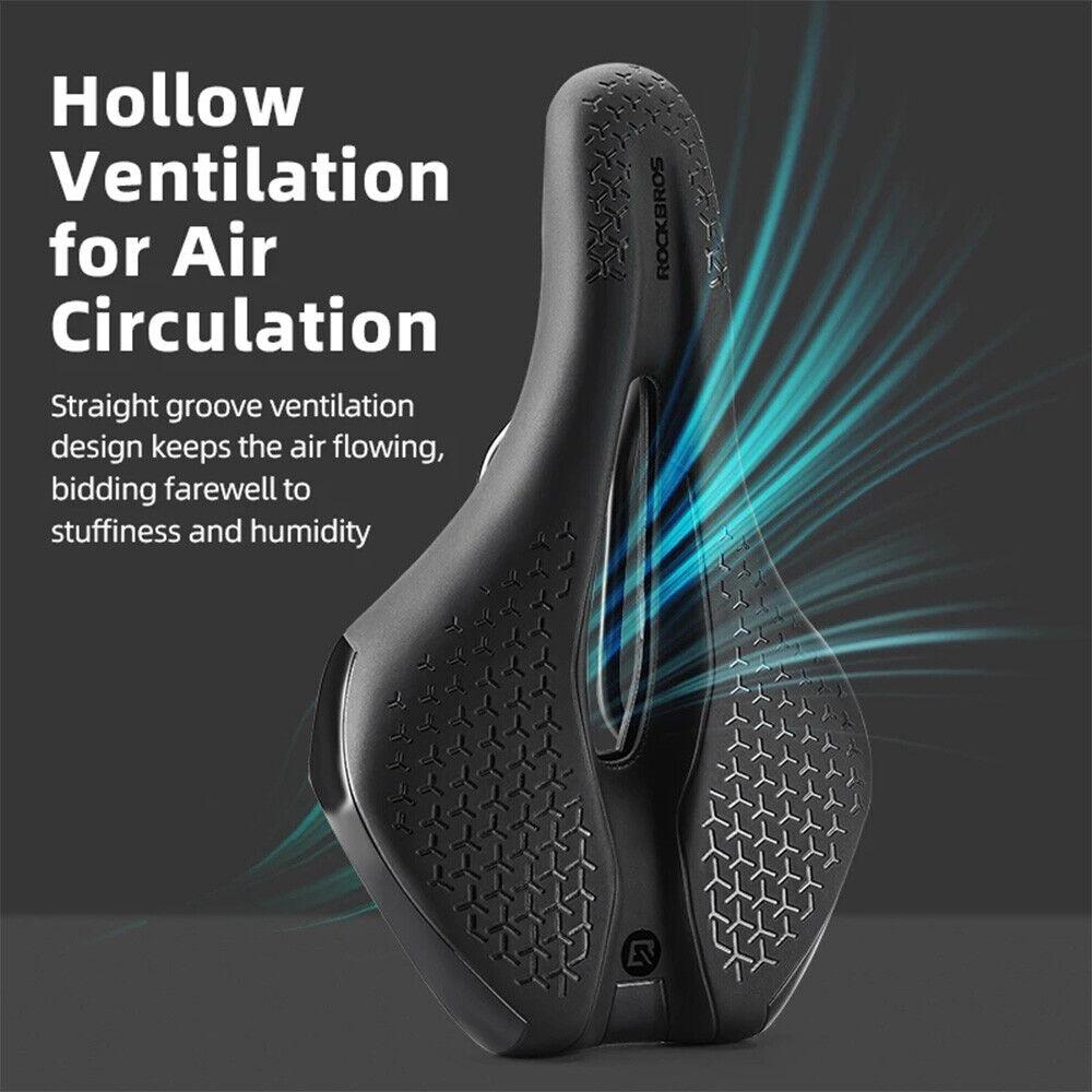 Breathable Mountain Bike Seat Saddle Soft Bicycle Seat Cushion Saddle Durable Bike Saddle