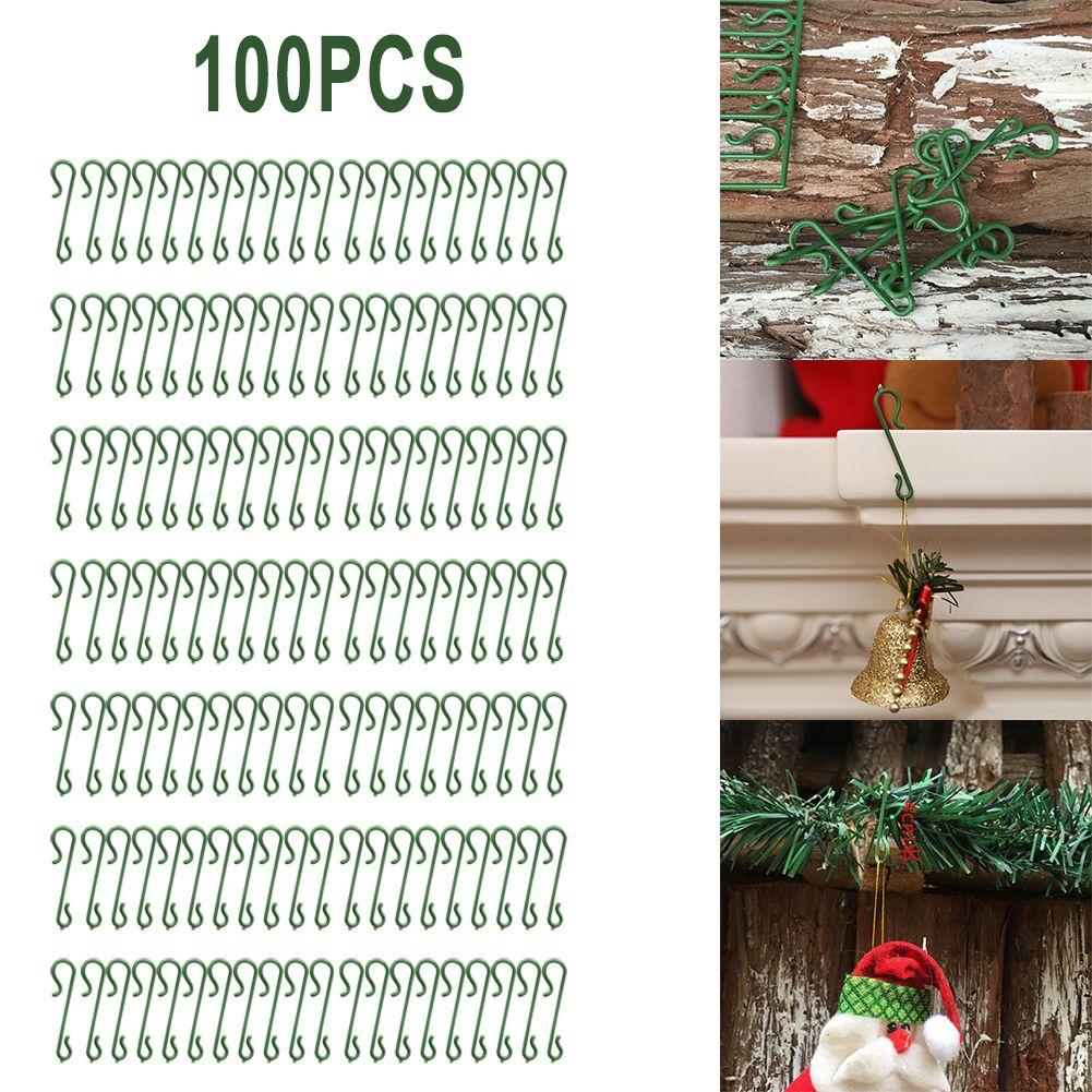 Time Saving S Shaped Hooks for Hanging For Christmas Baubles Pack of 100