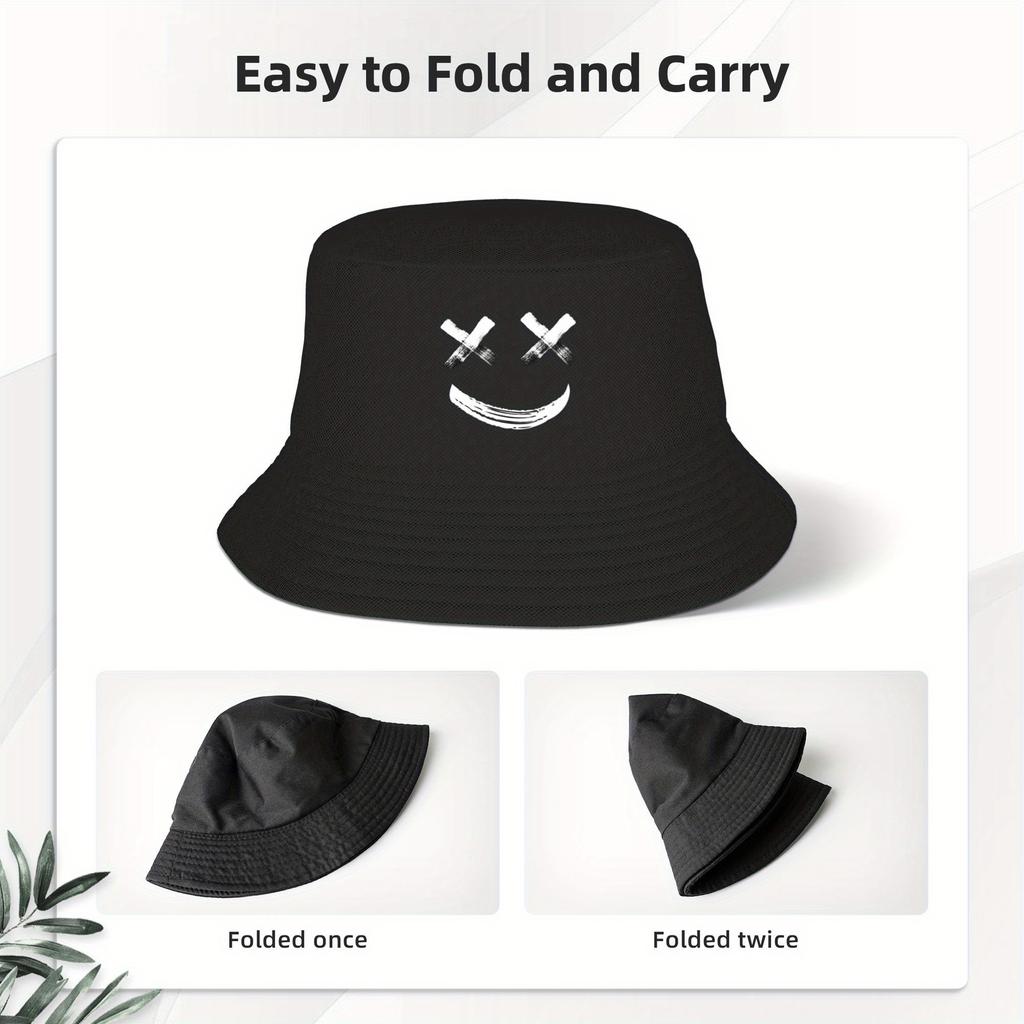 Solhatt i Y2K-stil, lämplig för resor, fritid och födelsedagsfirande. Utomhushatt med optimistisk design