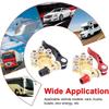 2Pcs Battery Terminal Connectors Car Disconnect 4 Way Positive Negative for SAECelsiusJIS Type A Post