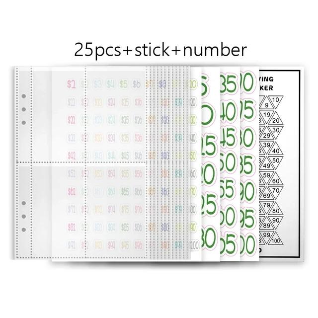 100 Envelope Challenge Binder Couple Challenge Event Save Together Challenge Notepad Savings Folder A5 Binder Budget Envelopes