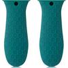 Patelai 2pcs Silicone Handle Cover for Cast Iron Skillet Kitchen Silicone Handles for Pots and Pans Non-Slip Pot Holder Sleeve for Fry Pan Griddles