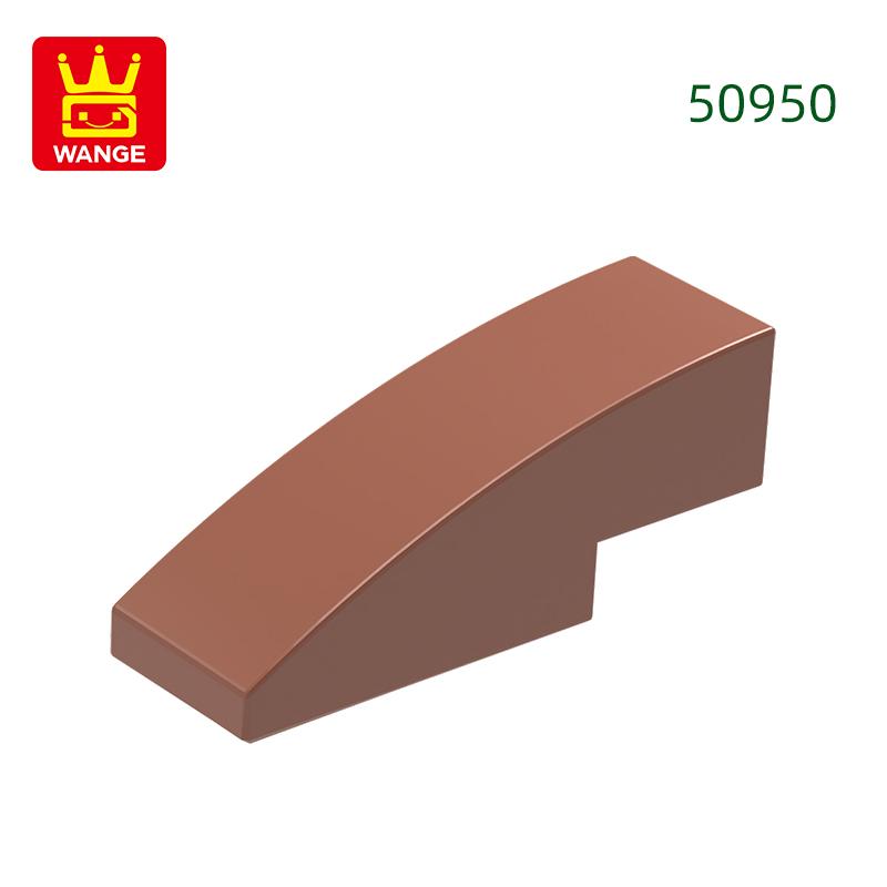 142Pcs/lot 50950 3x1 Curved Constructing Blocks MOC Classic Accessories Compatible Featuring Bricks Children Playthings Gift Box