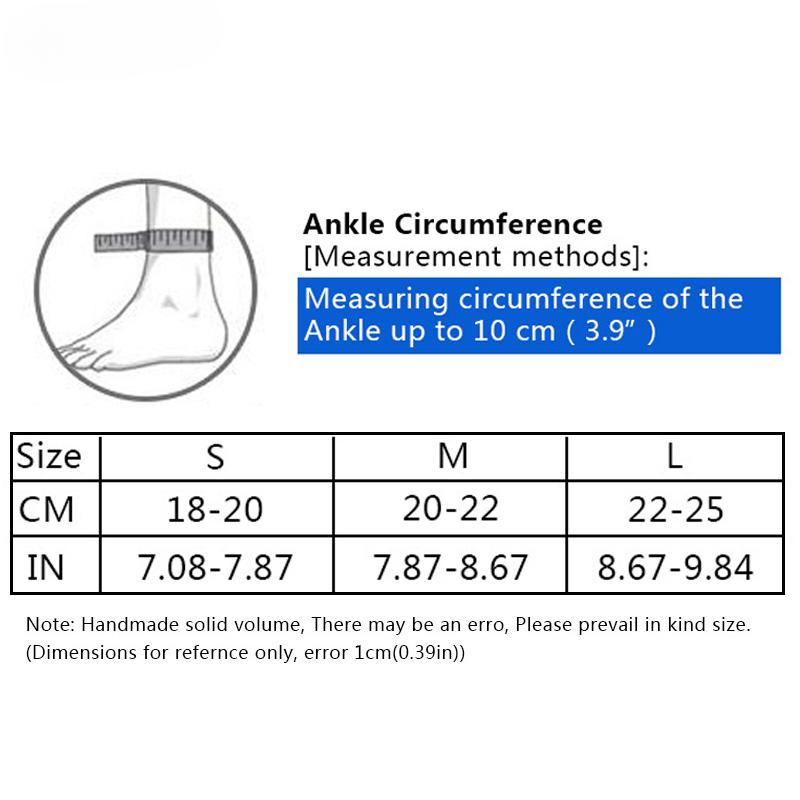 Sport Alergare Glezna de compresie Suport pentru gleznă Pad Anti entorsă Sală de gimnastică Fotbal Baschet Curea de nailon 1PC