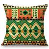 Geometric Africa Ethnic Design Pattern African Mask Traditional Wild Animals Design Sofa Pillow Case Cotton Linen Cushion Cover
