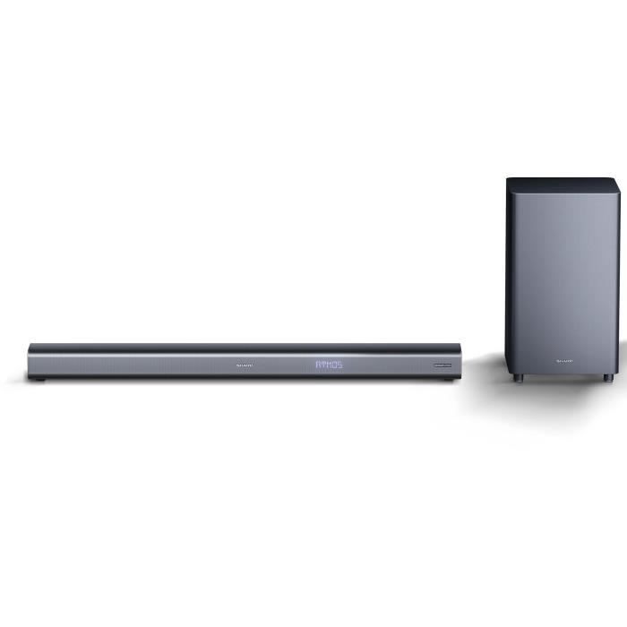 Barre de son 3.1ch avec Dolby Atmos - SHARP HT-SBW460 - Bluetooth 4.2 - Gris