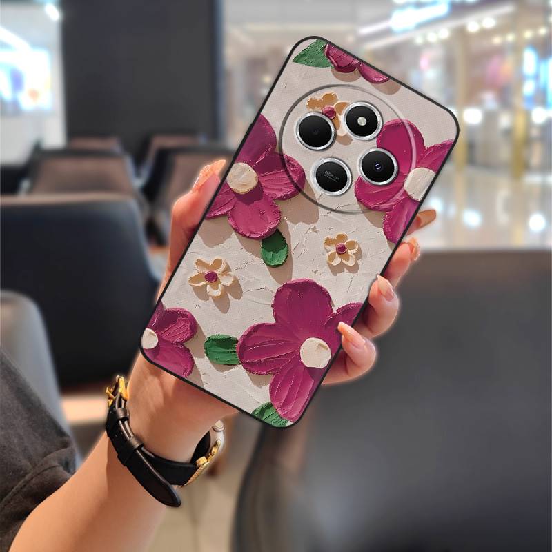 Anti-dust Durable Phone Case For Redmi 14C 4G/14R 5G/A3 Pro 4G/POCO C75 Phone Pouch Animals Full wrap Silicone TPU Cute