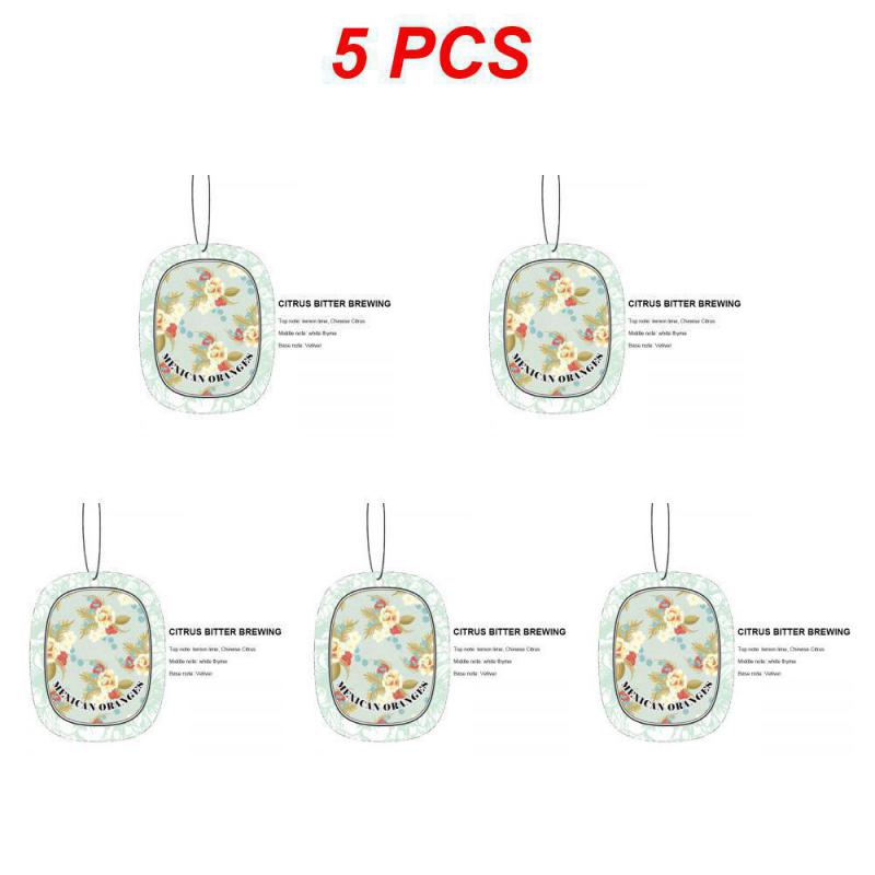1/3/5 Adet Araba Malzemeleri Koku Giderici Parfüm Kağıdı Asılı Parça Sevimli Keskin Olmayan Araba Katı Takı Araba Aksesuarları Taşınabilir