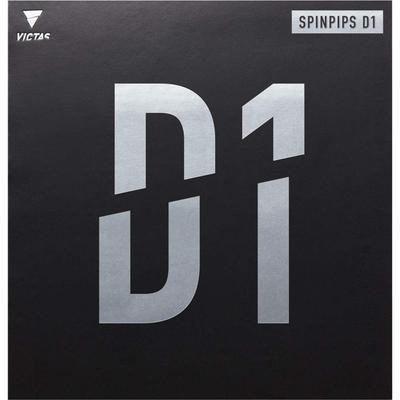 VICTAS Table Tennis Rubber Table Soft Spinpips D1 SPINPIPS D1 Red (0040) 2.0 210040