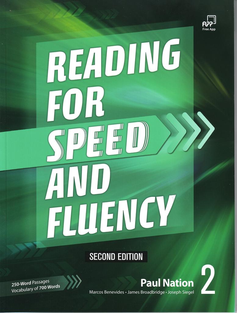 READING FOR SPEED AND FLUENCY Student Book 2nd edition 2