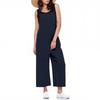 Casual Wide Leg Jumpsuits For Women Solid Color Overalls Rompers Outfits With Pockets