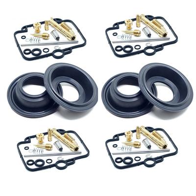 4 Sets Carburetor Repair Kit Diaphragm For Suzuki Gsf 400 Bandit 400p 1991-1993