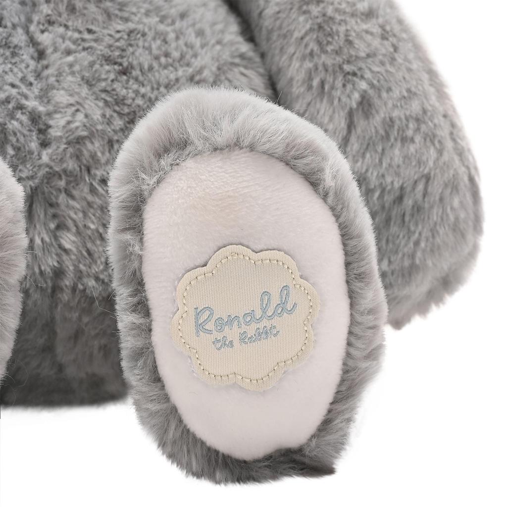 Ronald The Classical Plush Grey Bunny 30 Cm